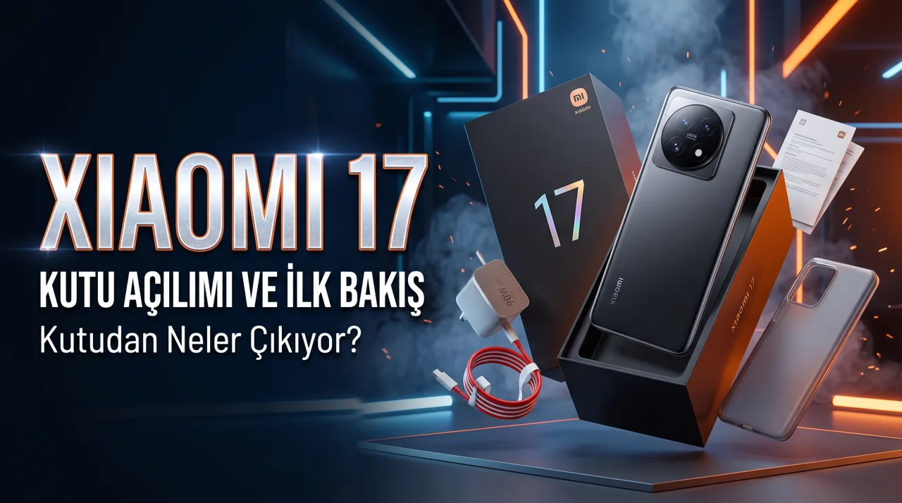 Xiaomi 17 Kutu Açılımı ve İlk Bakış: Kutudan Neler Çıkıyor?