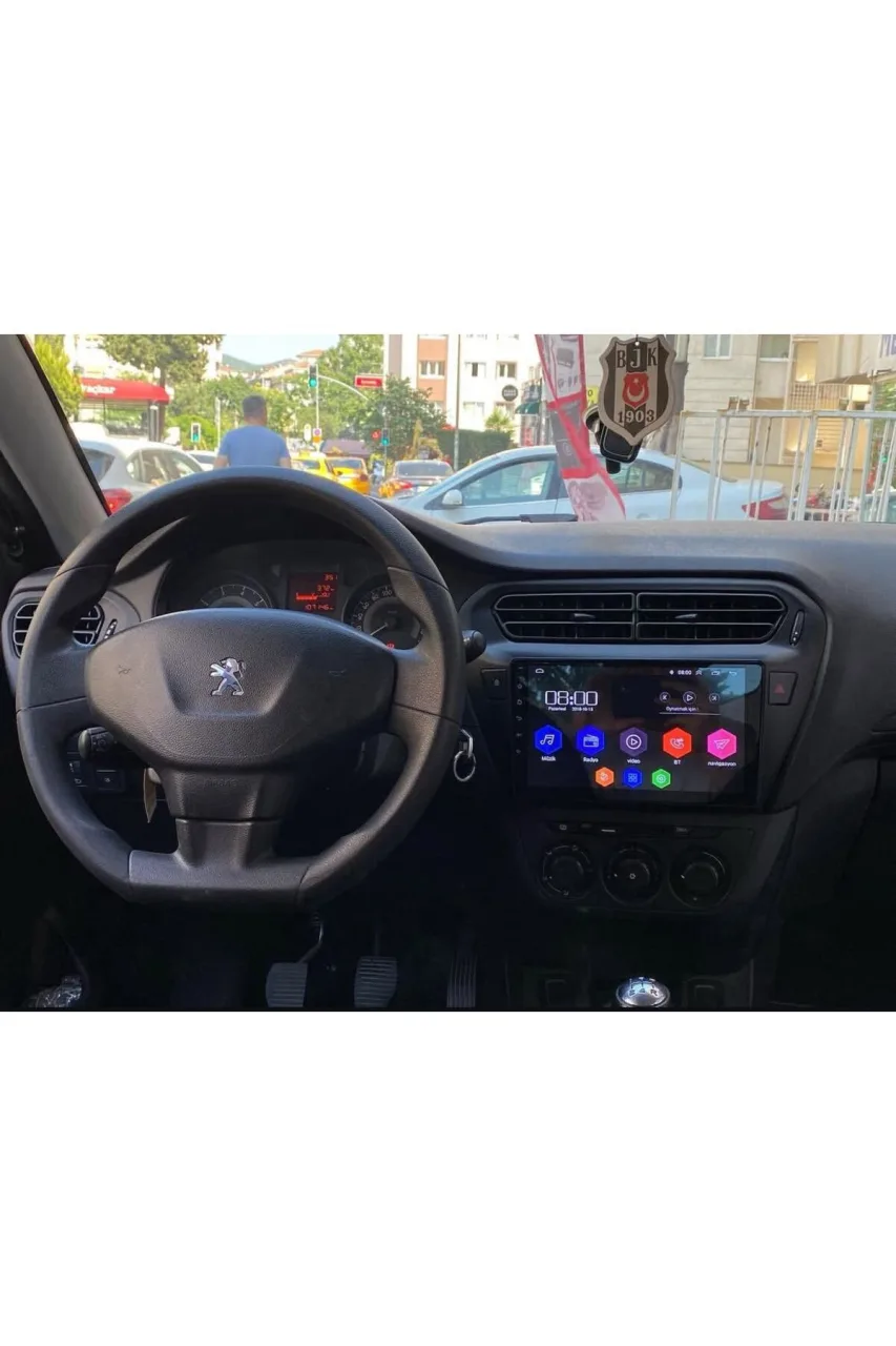 AVGO PEUGEOT 301-C-ELYSEE (2014-2021) SİYAH ANDROİD MULTİMEDYA SİSTEMİ (6-64 GB)