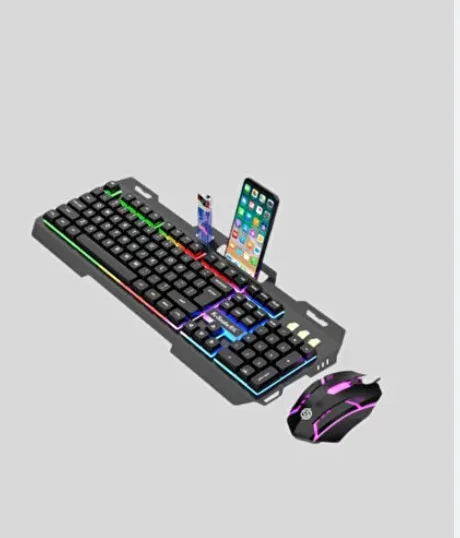 Oyuncu Klavye ve Mouse Seti PG8018 – Dayanıklı Tuşlar, Hızlı Komut
