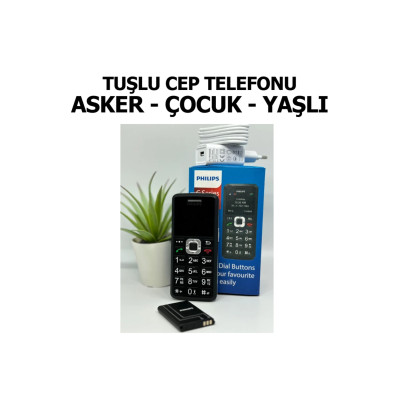 Philips Tuşlu Cep Telefonu...